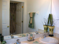 Guest Bathroom Staged